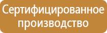 план эвакуации на стене